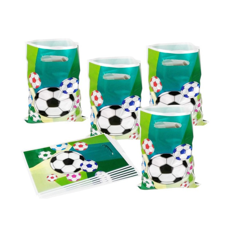 Children Birthday Party Football Gift Bags Soccer Candy Bag Baby Shower