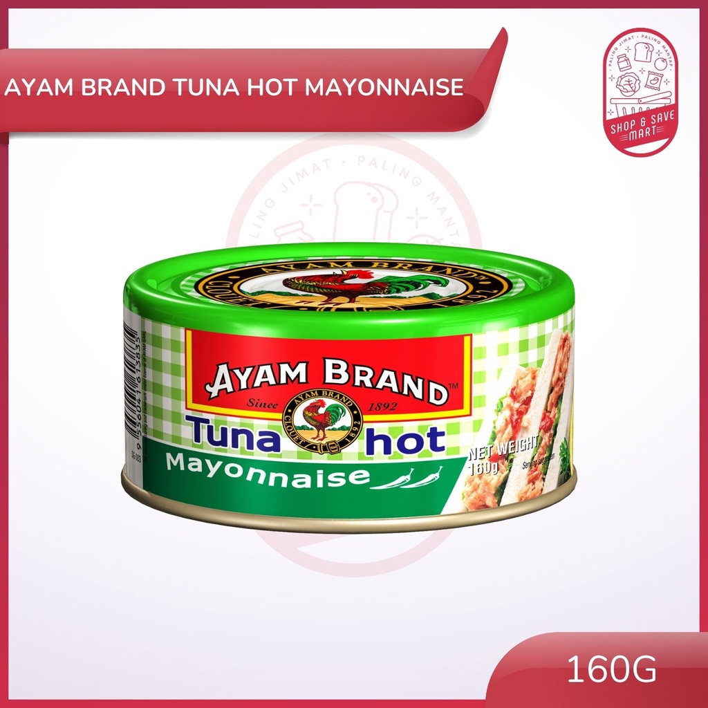 Ayam Brand Tuna Hot Mayonnaise 160g Ayam Brand Tuna Pedas Mayones
