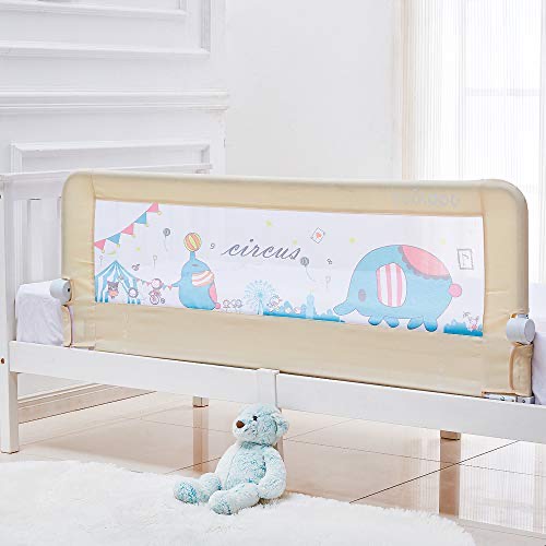 [PRELOVED] Kooldoo 59" Toddler Bed Rail Guard (Set of 2) Shopee Malaysia