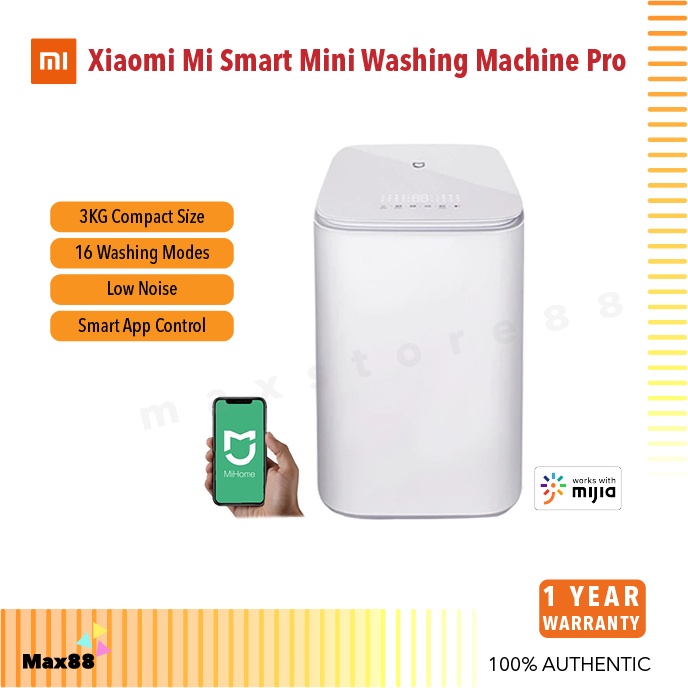 Xiaomi Mi Smart Mini Washing Machine Pro (3kg) Shopee Malaysia