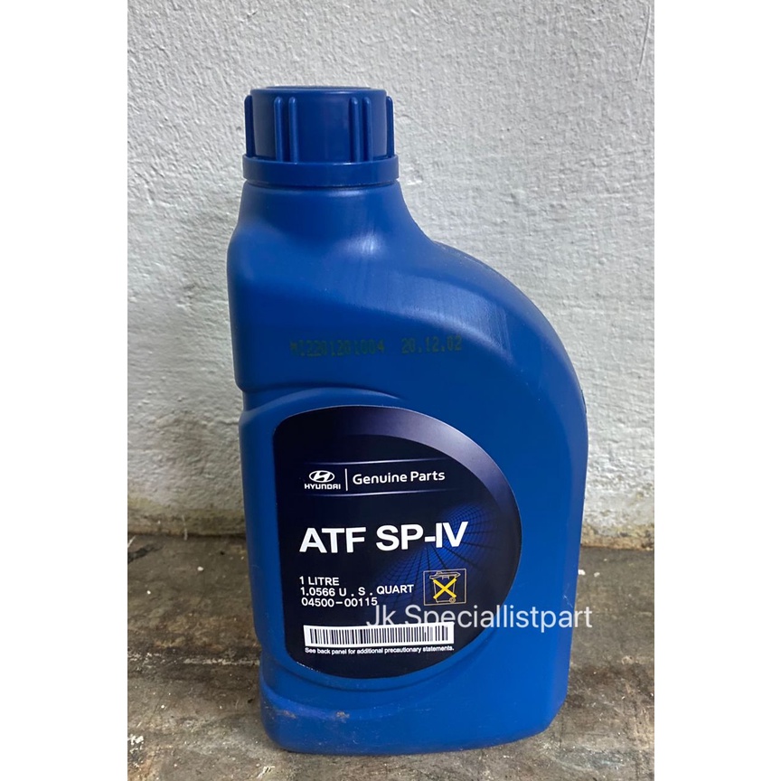 AUTOMATIC TRANSMISSION FLUID / OIL 6 SPEED (1L) SPIV GENUINE PART
