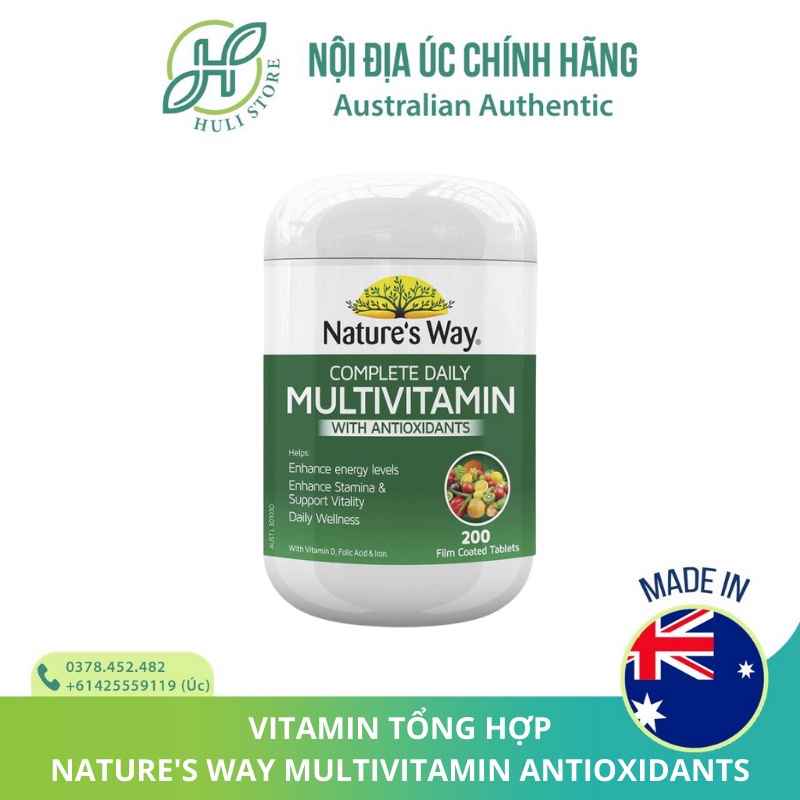 Nature's Way Multivitamin with Oxygen Shopee Malaysia