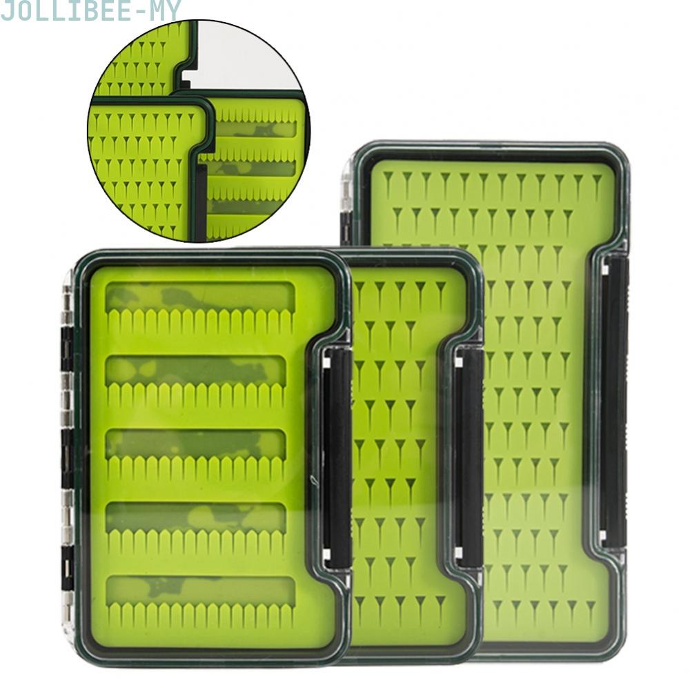 HOT SALES Fly Fishing Box Waterproof Flies Silicone Insert Clear Lid