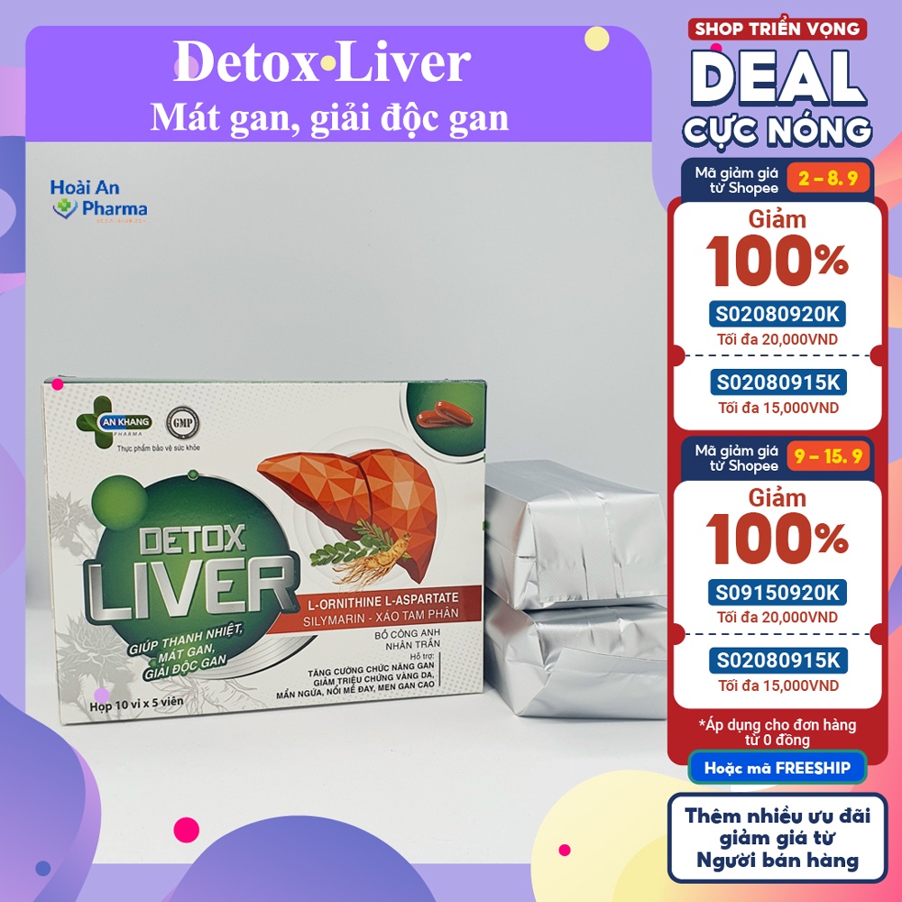 Detox Liver Detox Oral Tablets, Help Detoxify The Liver, Cool The Liver