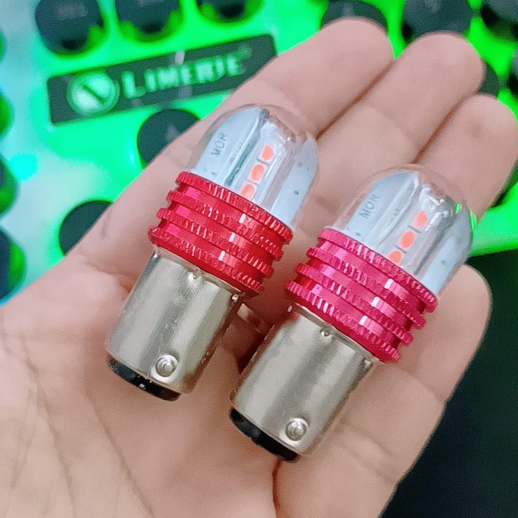 Flushing Blink Tail Lamp LED Rear Light Bulb Lampu Kelip Belakang LC135