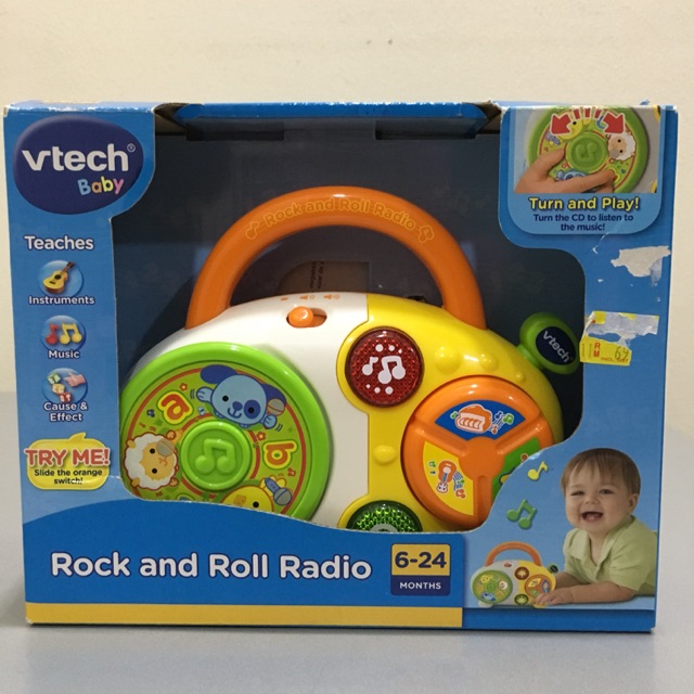 Vtech Baby Rock and Roll Radio ( Ready Stock) Shopee Malaysia