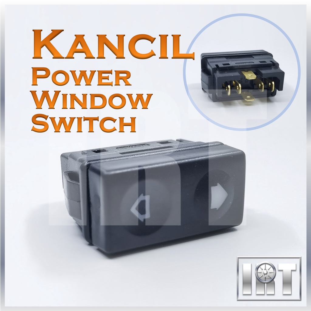 Perodua Kancil Power Window Switch 6 Pin Regulator Single Passenger