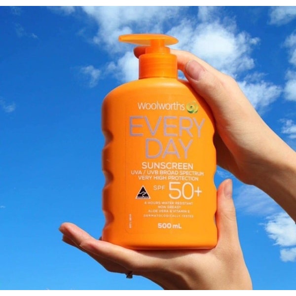 Woolworths SPF 50+ Sunscreen With Capacity 500ml Shopee Malaysia