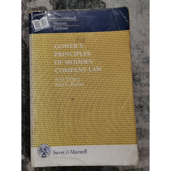 Gower's Principle of Modern Company Law Shopee Malaysia