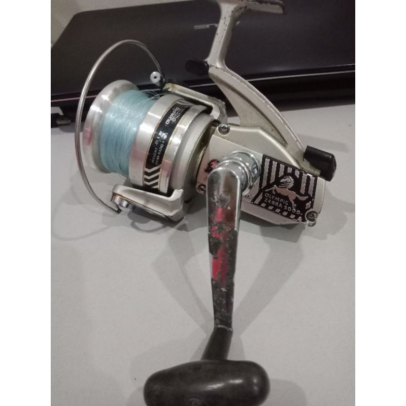 Olympic Zebra 5000 Ball Bearing System Fishing Reel Shopee Malaysia
