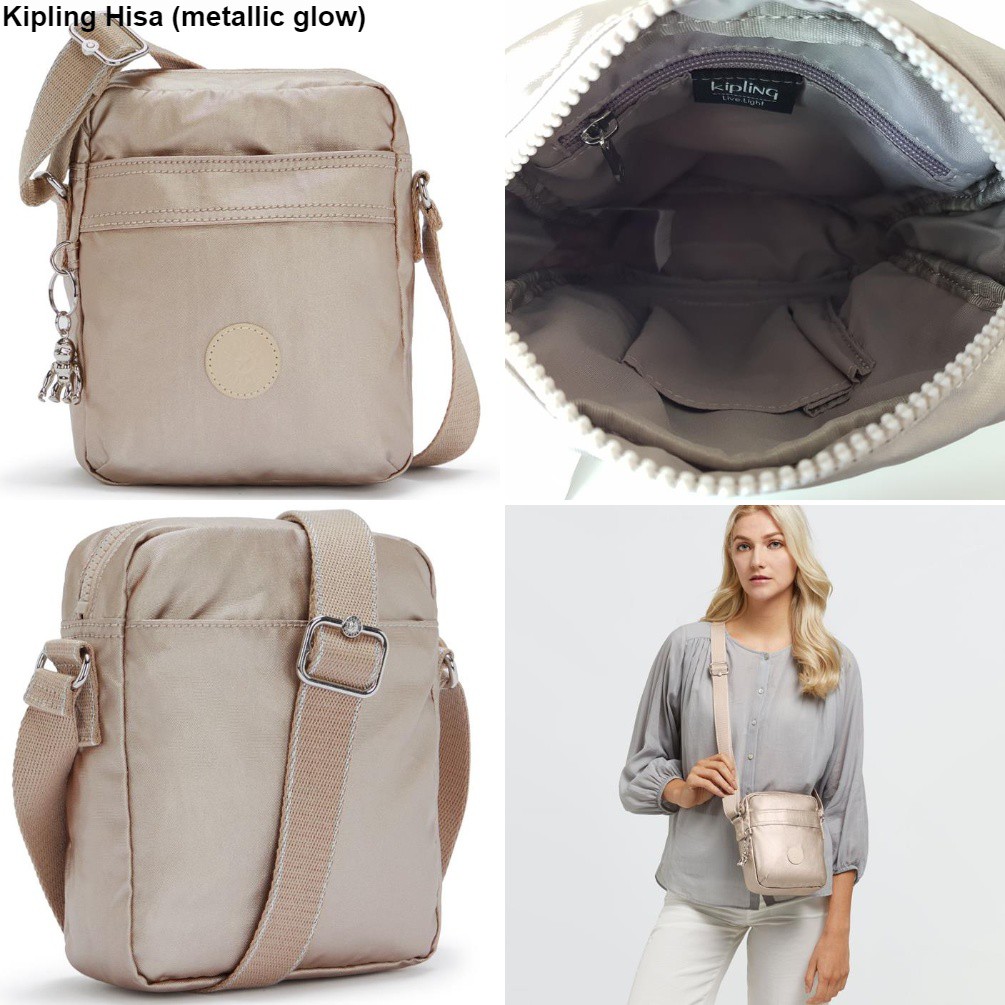 NWT Kipling Hisa Unisex Sling Bag Crossbody Bag Shoulder Bag (Imported from UK) Shopee Malaysia