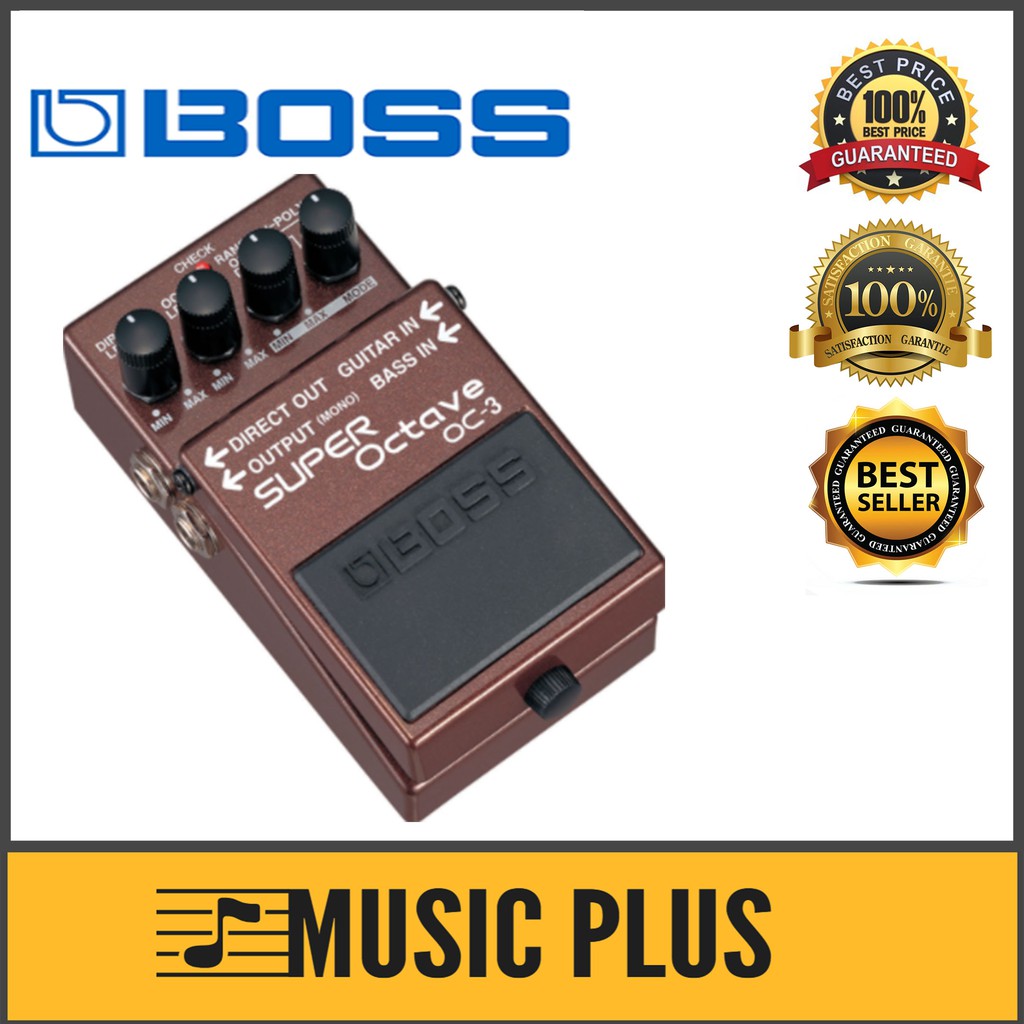 Boss OC3 Dual Super Octave Guitar Effects Pedal (OC3) Shopee Malaysia
