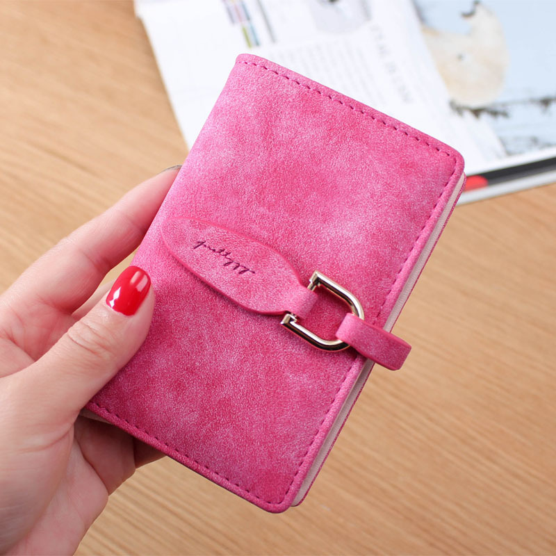 KoreanStyle Women's Card Wallet Short Cute Fashion Bank Card Holder