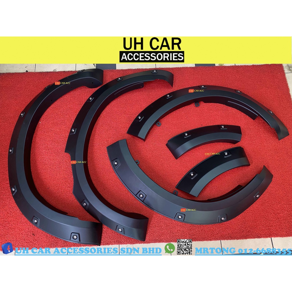 MAZDA BT50 BT50 2022 FENDER ARCH FLARE FLARES WITH NUTS Shopee Malaysia