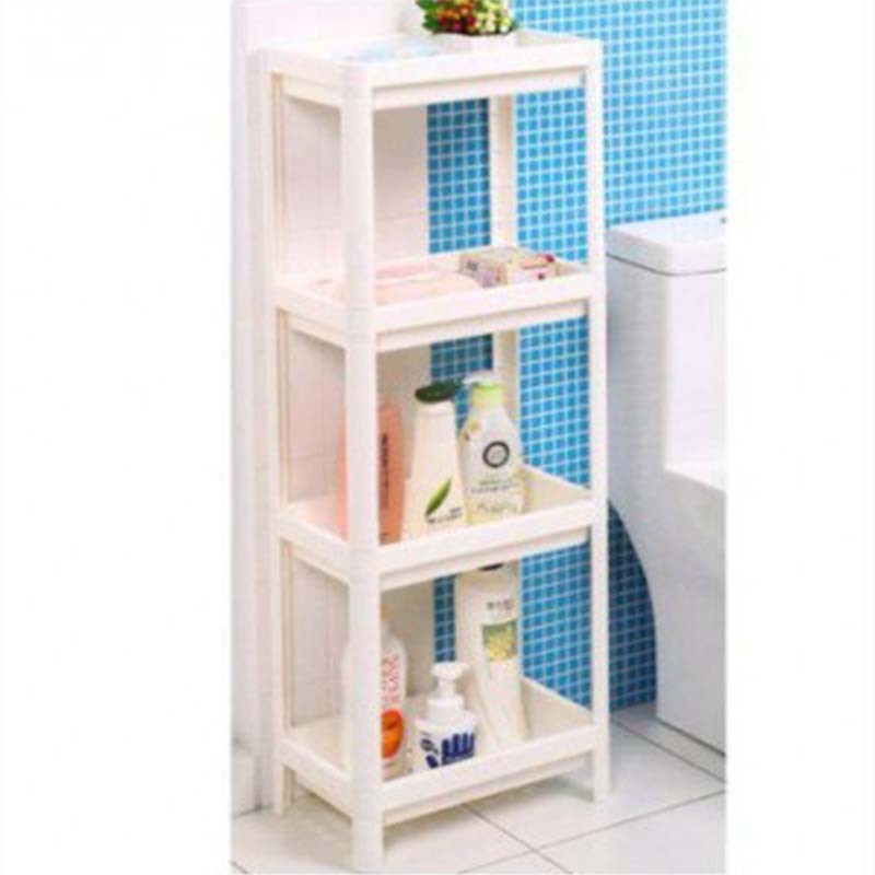 RAK TANDAS 4 TINGKAT / 4 TIERS PLASTIC BATHROOM SHELF UNIT Shopee