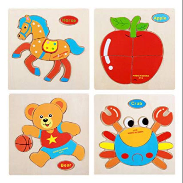 Early learning simple puzzle (ready stock) Shopee Malaysia