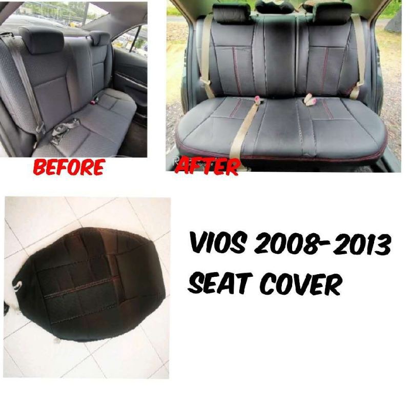 TOYOTA VIOS 20082012 PVC SEAT COVER Shopee Malaysia