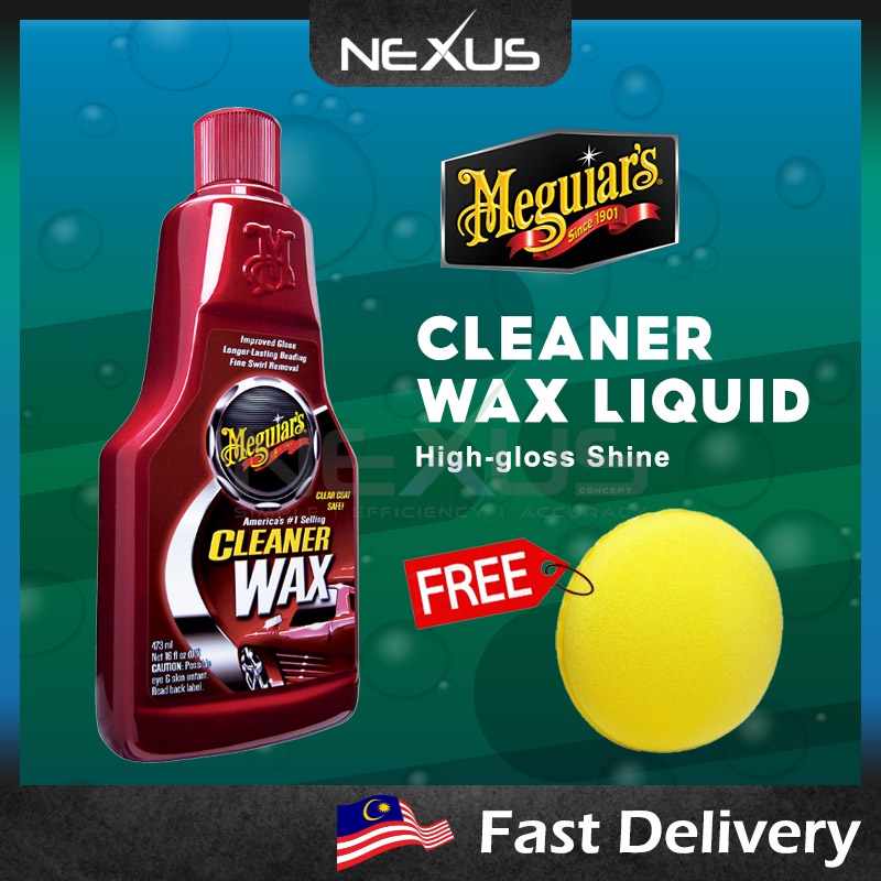 Meguiar's A1216 Cleaner Wax Liquid 16 oz Shopee Malaysia