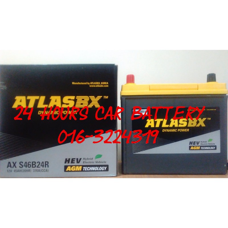 ATLASBX HEV AGM CAR BATTERY FOR CT200H, PRIUS & PRIUS C Shopee Malaysia