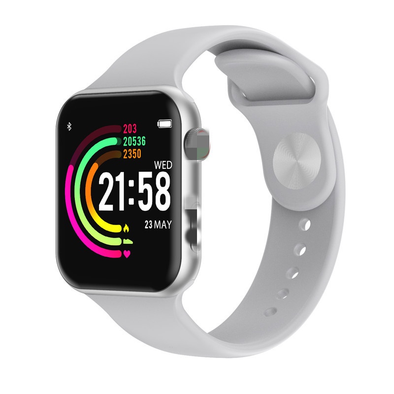 Smartwatch compatible with iOS and Android Bluetooth fitness watch and