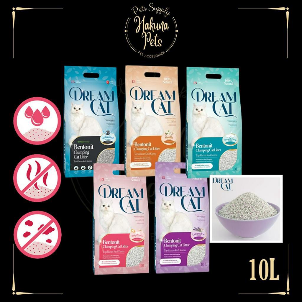 Dream Cat Bentonite Clumping Cat Litter 10L Cat Sand / Cat Litter