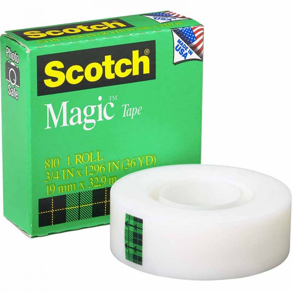 3M Scotch 810 Invisible Adhesive Magic Tape 19mm x 33m Shopee Malaysia