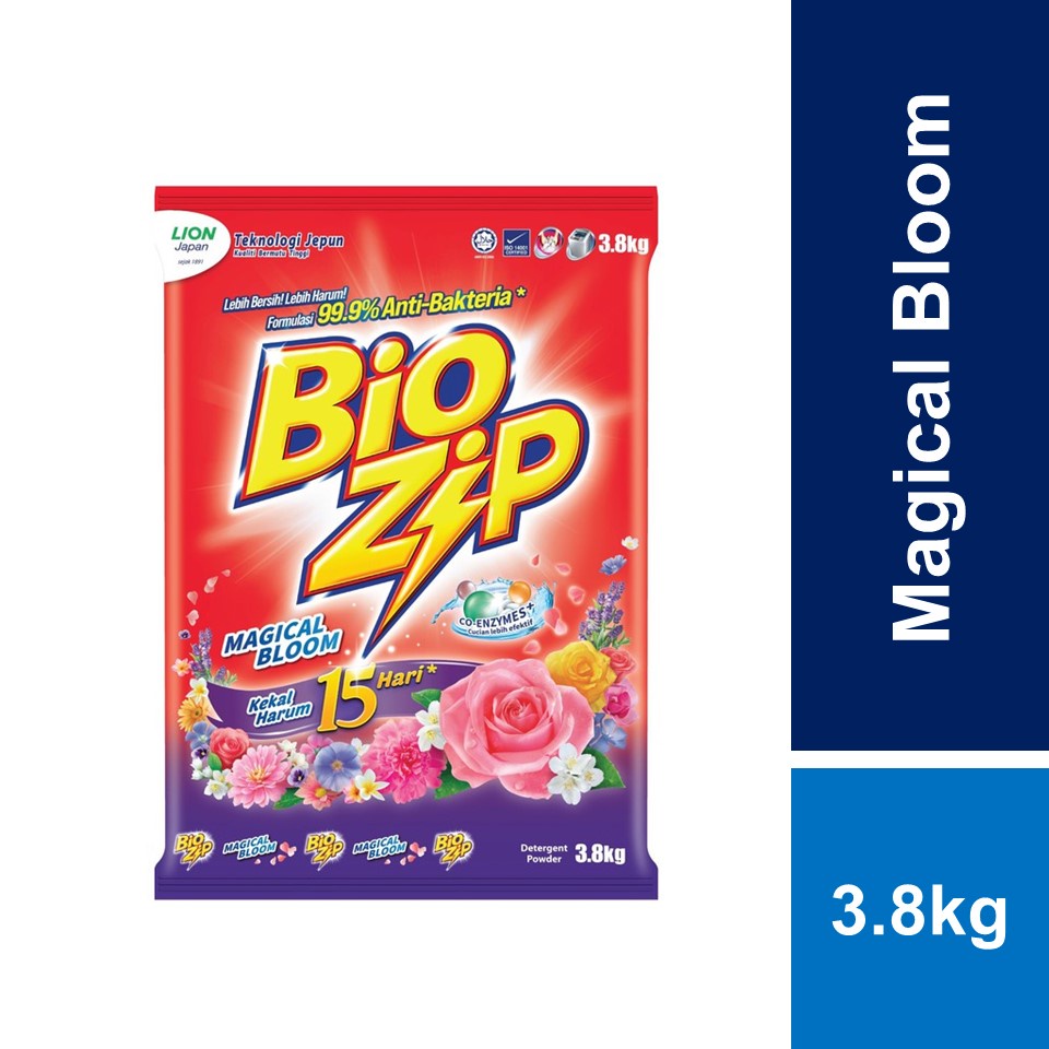 Bio Zip Powder Magical Bloom 3.8kg Shopee Malaysia