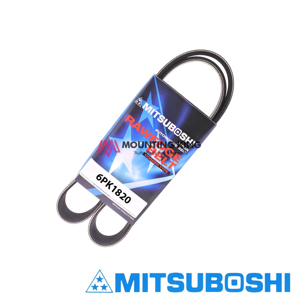 serpentine fan tensioner belt belting 6PK1820 mitsubishi airtrek 2.0 NA