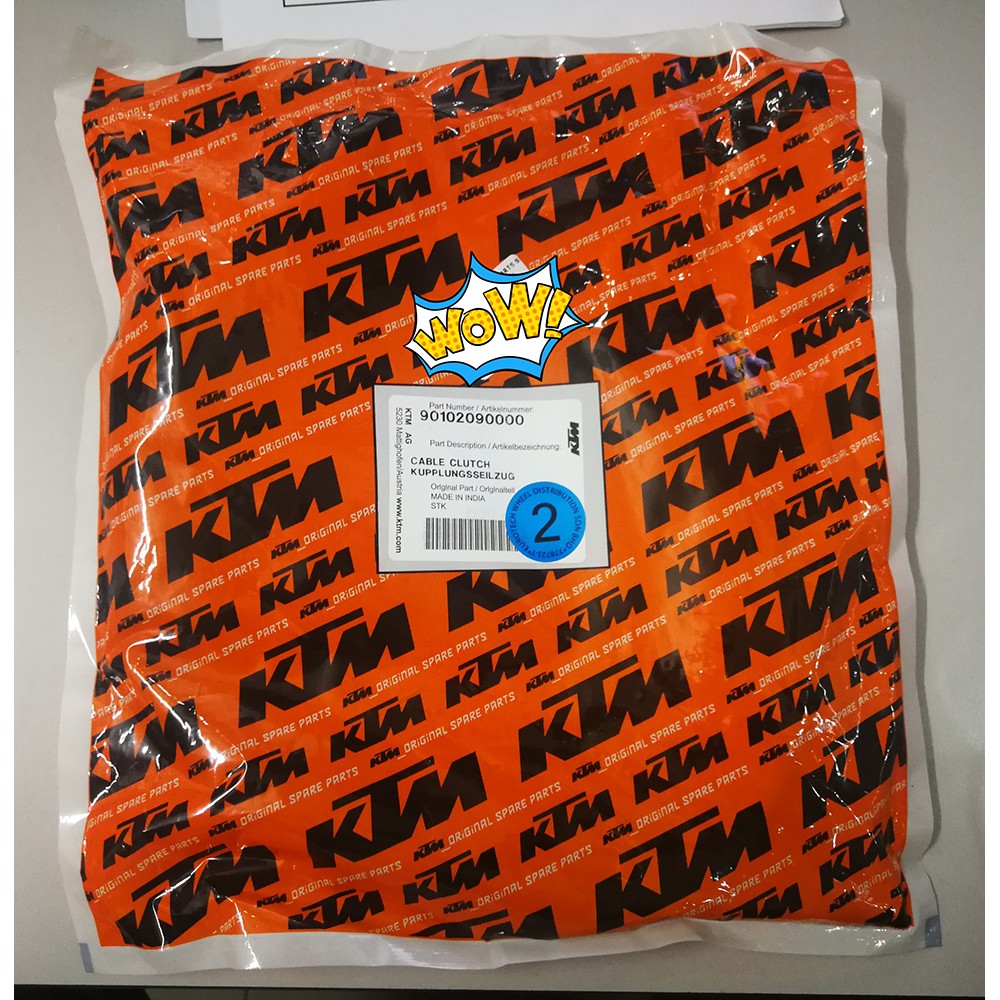 Original KTM Duke 200 Throttle & Clutch Cable Shopee Malaysia