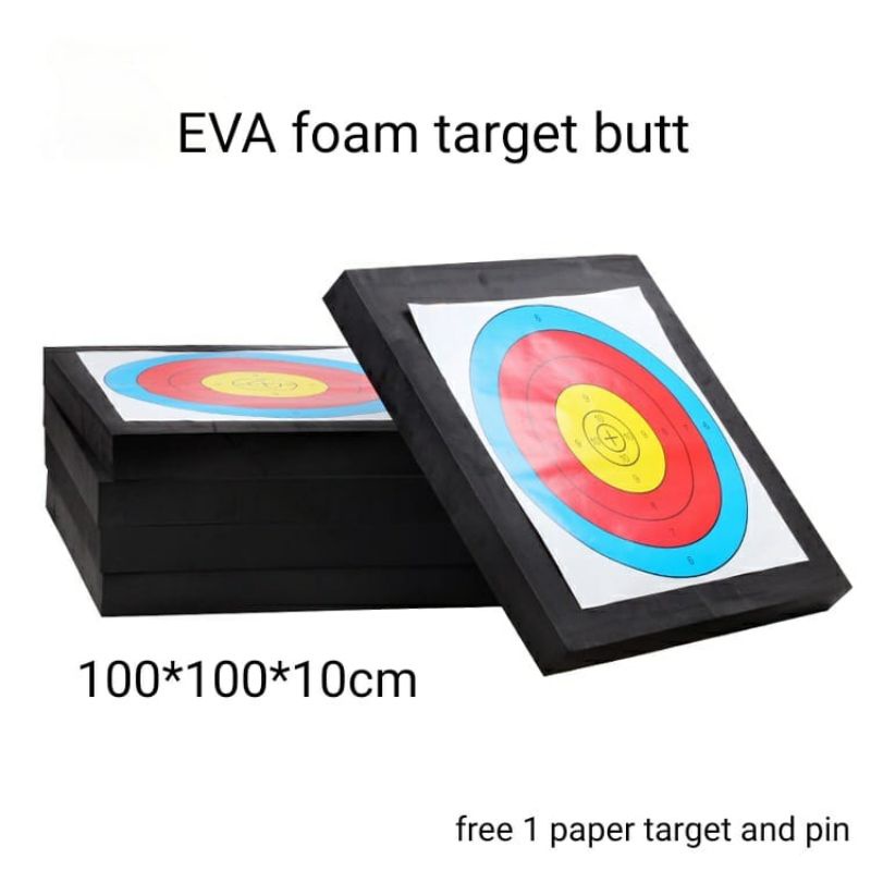 EVA Foam target butt 100*100*10cm Shopee Malaysia