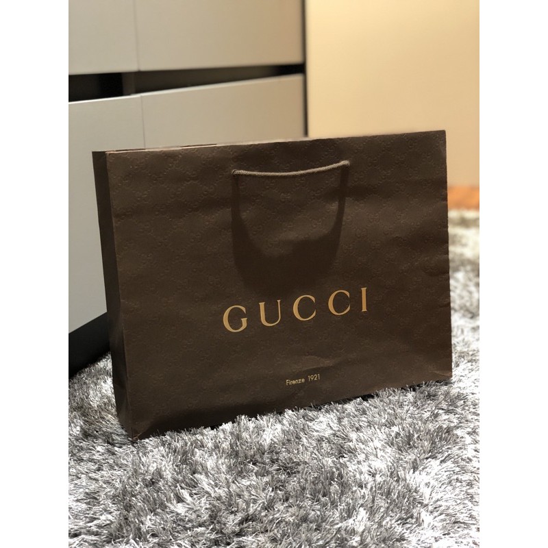 authentic Gucci paper bag (large) Shopee Malaysia