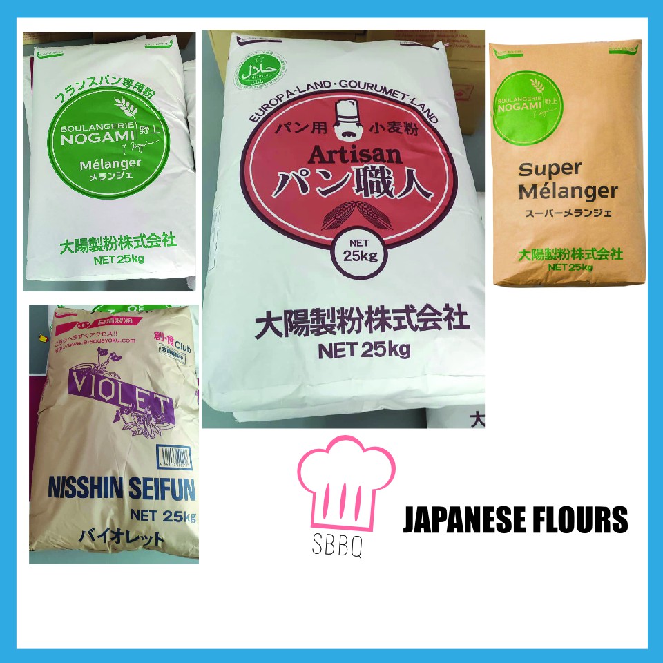 500G/1KG PAN SYOKUNIN JAPANESE BREAD FLOUR / CAKE FLOUR SUPER