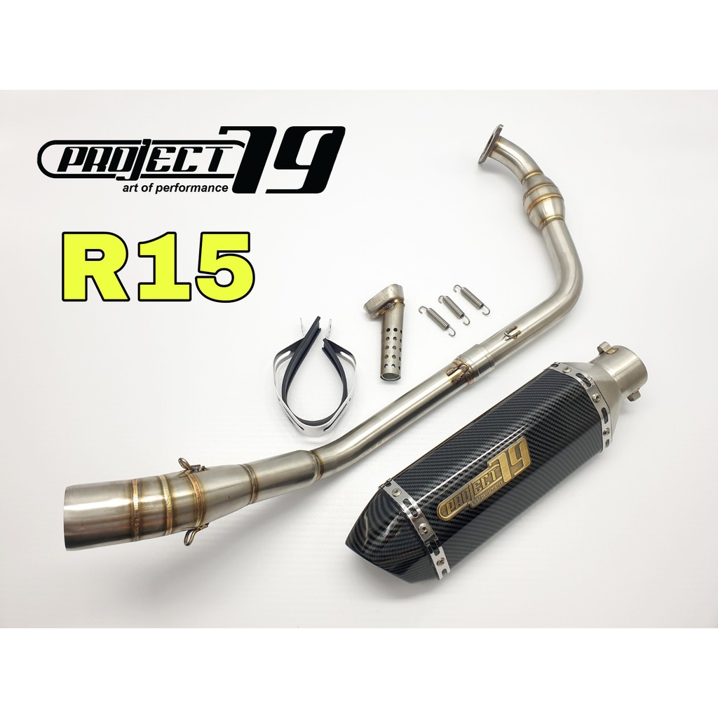 Exhaust Yamaha YZFR15 V3 R15 V3 20172020 Motorcycle Power Boom Full