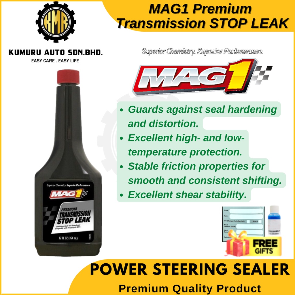 MAG1 Premium Tramission Stop Leak Power Steering Sealer 12oz (354ml