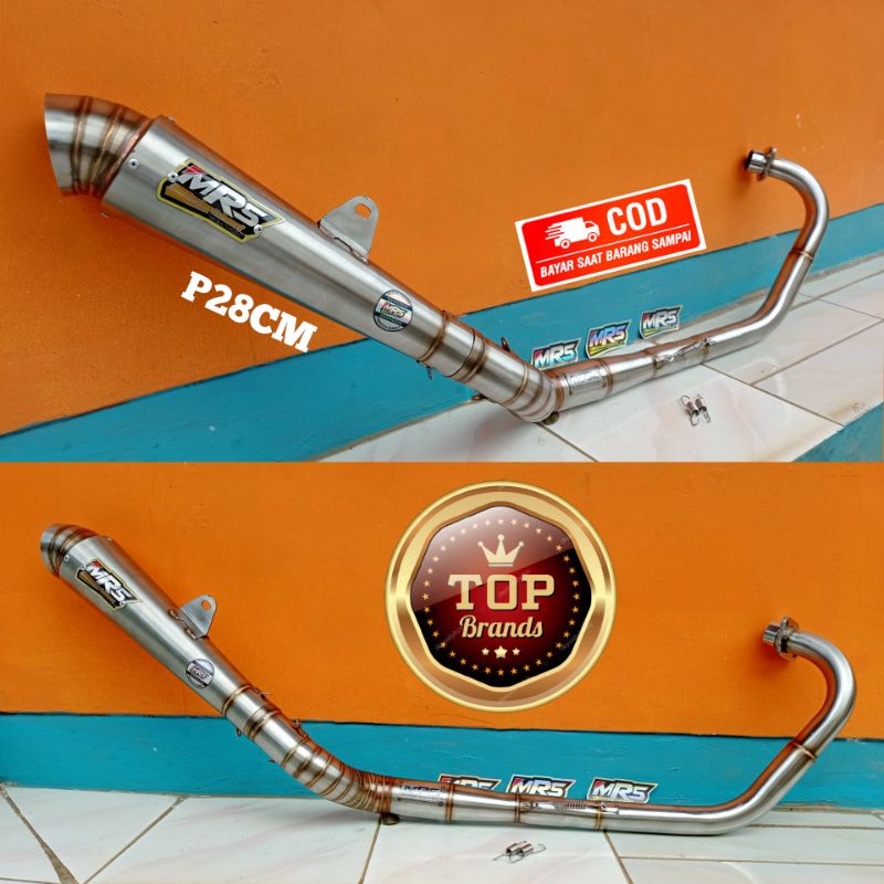 Vixion Round Jigsaw Exhaust Original MRS Racing Exhaust Shopee Malaysia