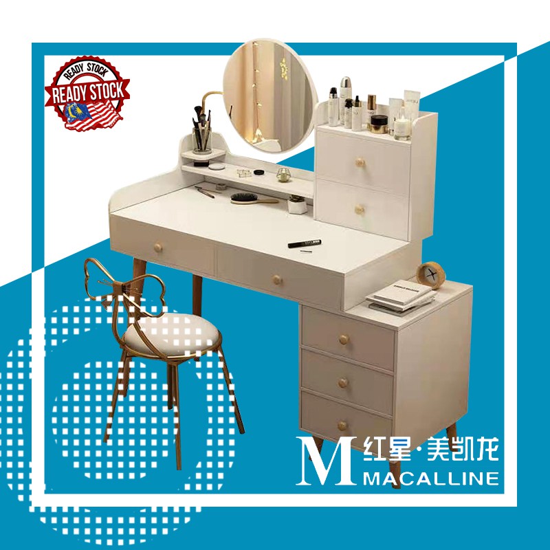 ReadyStockNew Macalline Multi Design Dressing Table Bedroom Makeup