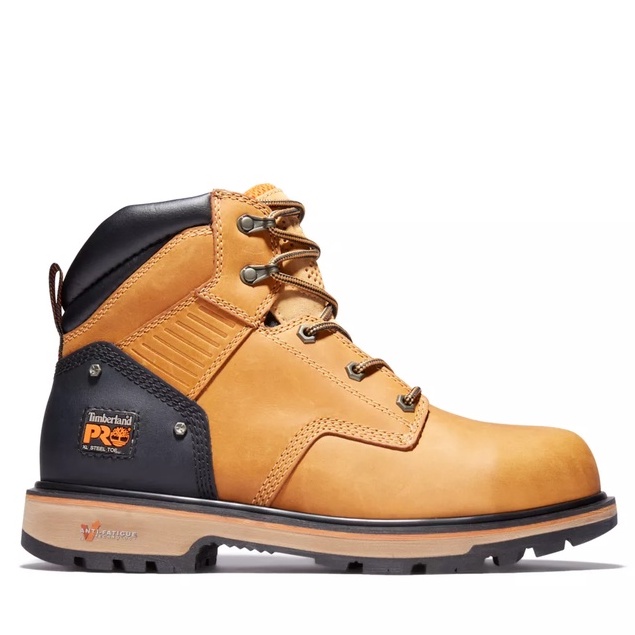 TIMBERLAND PRO BALLAST 6INCH STEELTOE WORK BOOTS Wheat FullGrain