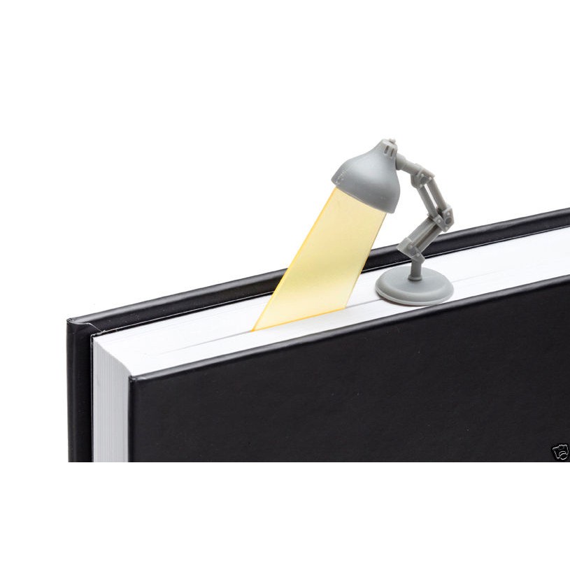 Lightmark Reading Lamp Bookmark Grey Book Marker School Office Gift