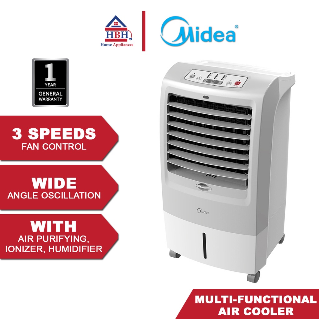 Midea MAC215F 15L 3 Speed MultiFunctional Air Cooler Shopee Malaysia