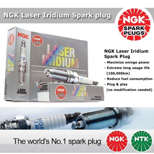 NGK Laser Iridium Spark Plug Kia Rio 1.4 UB (3rd Gen) (100,000KM