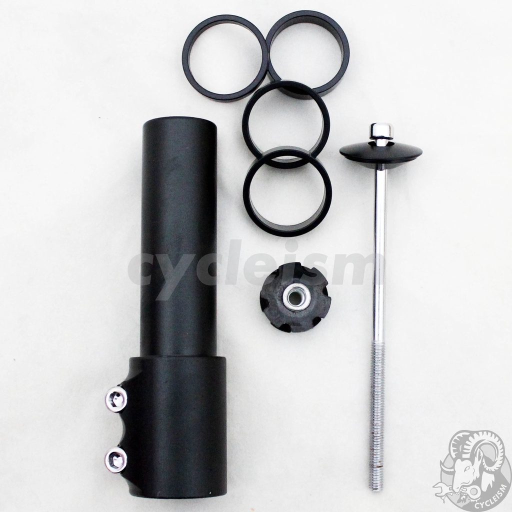 Bicycle Fork Steerer Tube Extender Black Shopee Malaysia