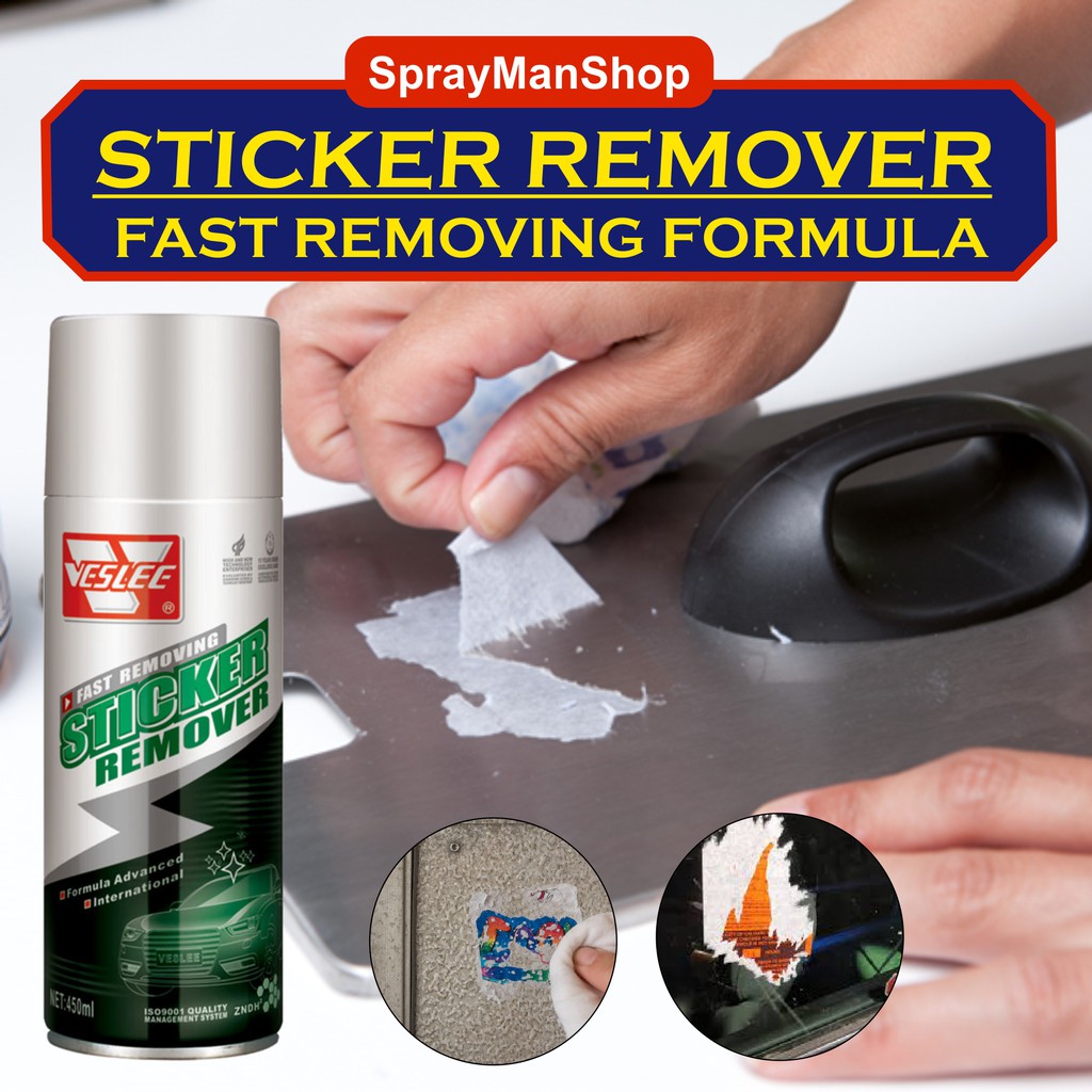 Sticker Remover Veslee 450ml Spray Sticker Glue Adhesive Remover VSL12