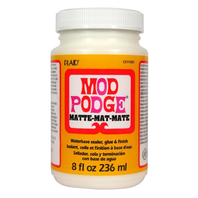 Plaid Mod Podge® Matte Finish MatteMatMate 8oz 🔥Offer🔥 Shopee Malaysia