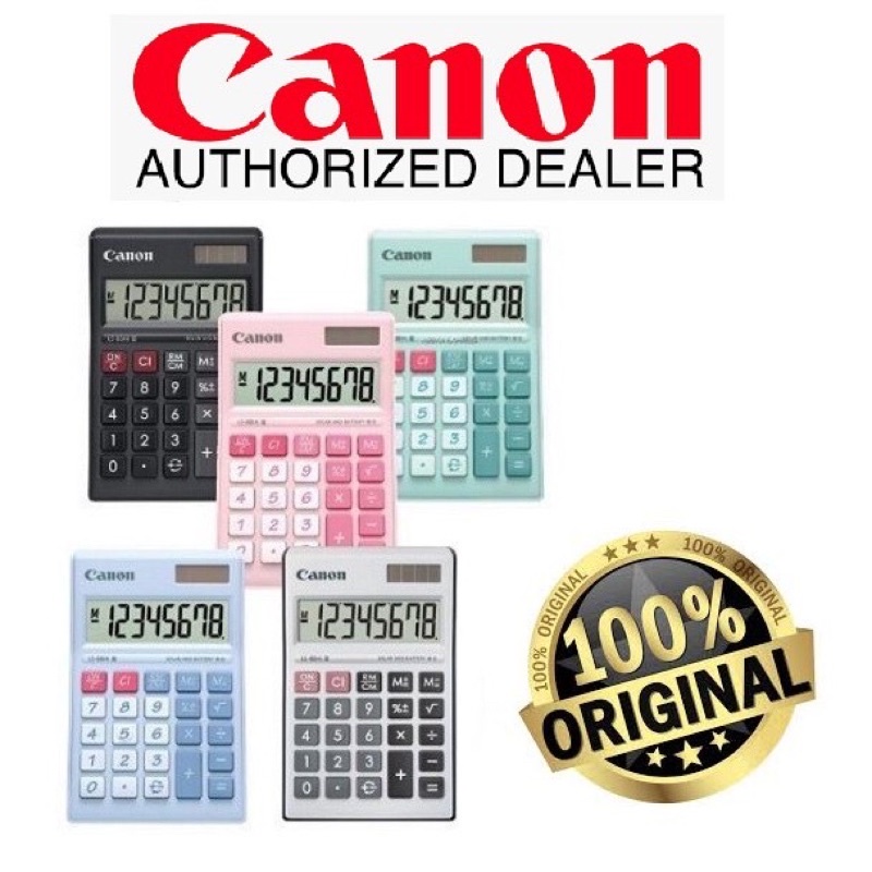 (Original) Canon LS88Hi III 8Digits Electronic Solar Battery Desktop