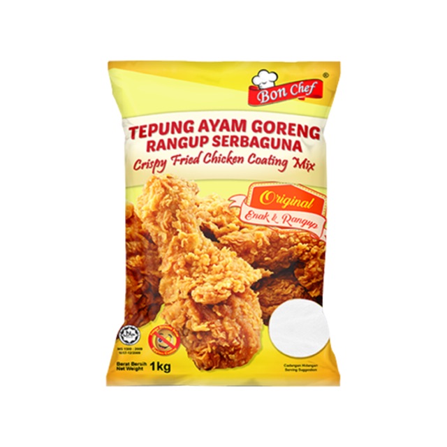 Bon Chef Fried Chicken Flour 200G & 1KG Shopee Malaysia