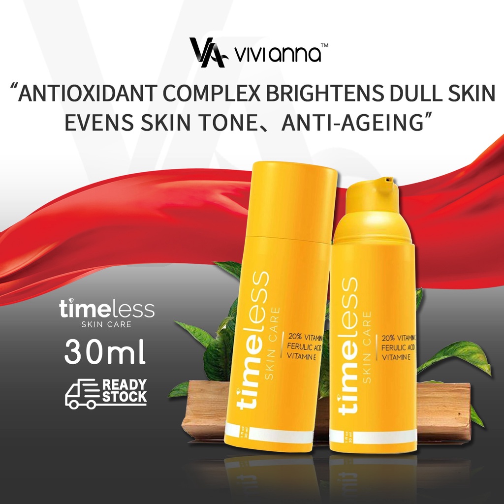 Timeless Vitamin C Serum 30ML, Timeless 20 VC+E+Ferulic Acid for