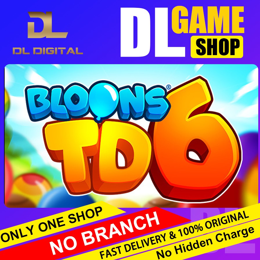 Bloons TD 6 (PC Steam Original Game) Shopee Malaysia