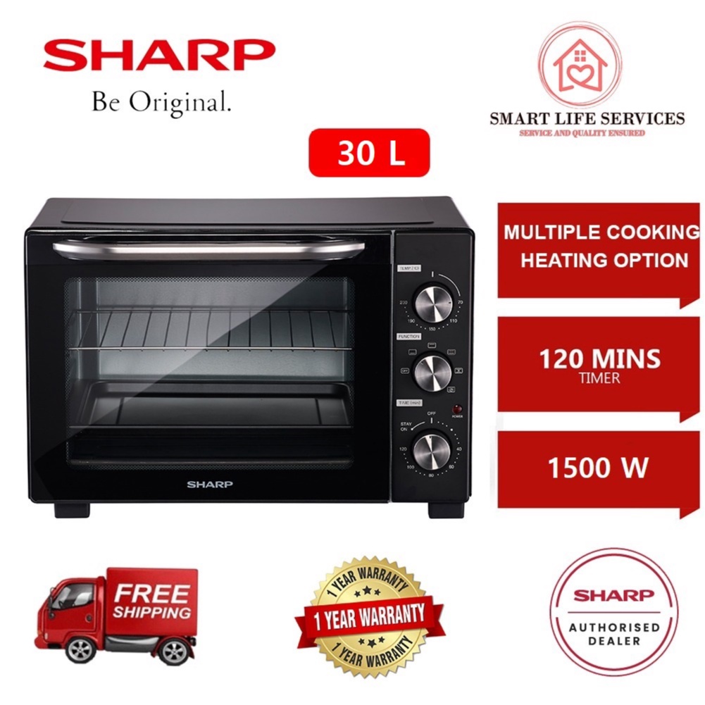 Sharp Electric Oven With Convection Function (30L) EO309BK Shopee Malaysia