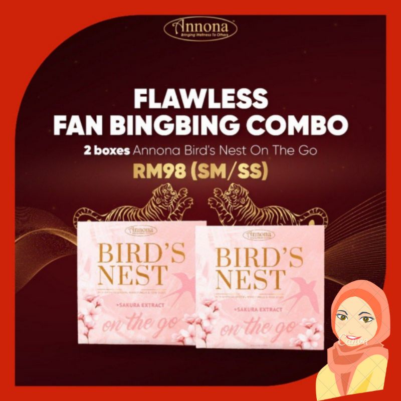 Annona Bird Nest On The Go With Sakura Shopee Malaysia