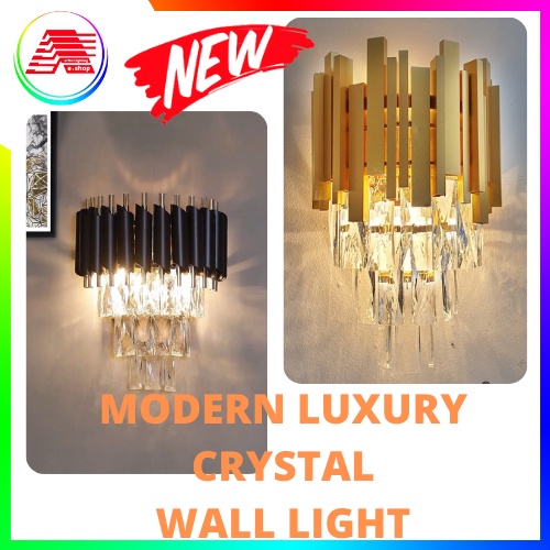 Crystal decor wall light Shopee Malaysia